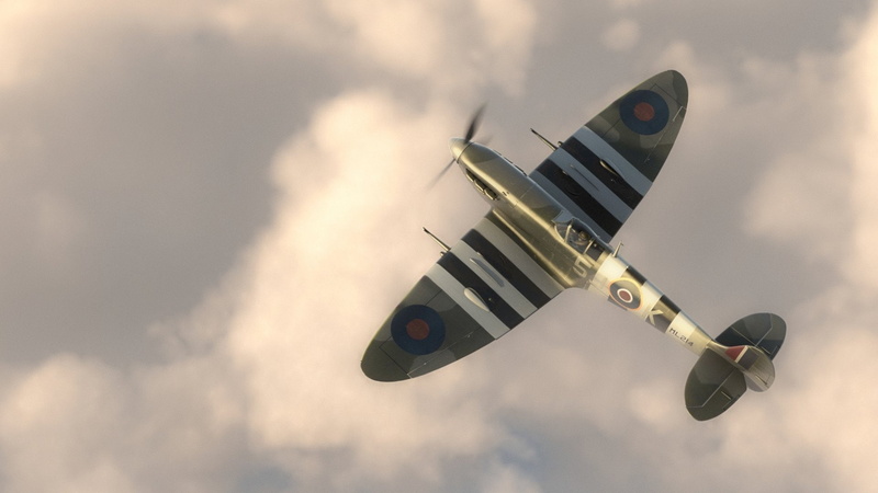 Supermarine Spitfire, 1080P, Military Aircrafts