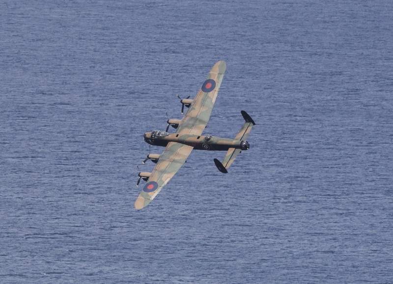 aerospace industry, green, raf, waterfront, 1080P, high angle view, water, air force, air vehicle, on the move, nautical vessel, no people, Bomber, airshow