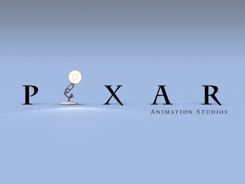 sky, blue, lighting equipment, 720P, direction, copy space, single word, close-up, text, western script, no people,  company, Pixar, communication, clear sky