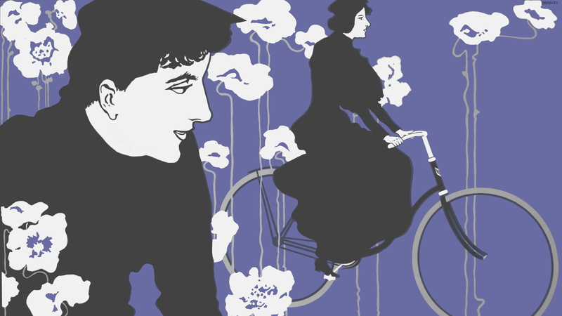bycicle, flowers, 5K