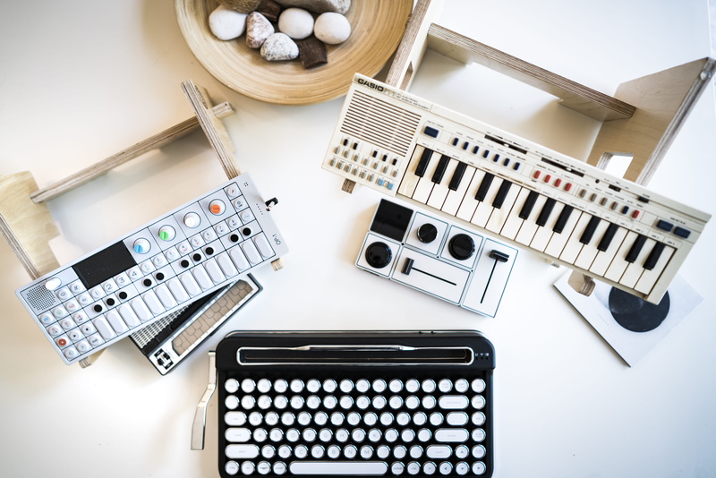 computer equipment, piano, equipment, people, casio, business, 8K, furniture, communication, keyboard, wooden, music, computer keyboard, high angle view