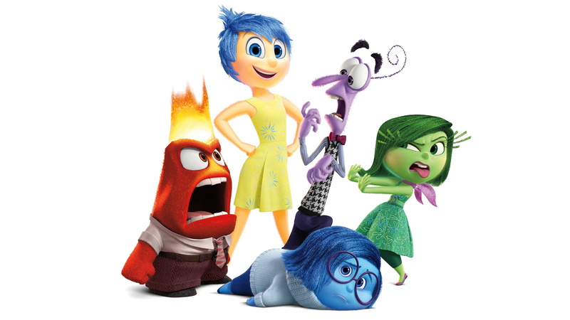 Movie, Fear (Inside Out), Joy (Inside Out), Disgust (Inside Out), 4K, Sadness (Inside Out), Anger (Inside Out), Inside Out