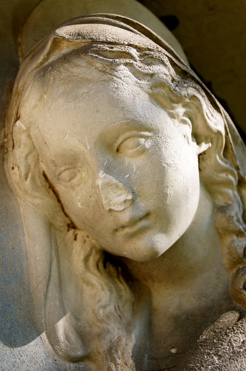 sepulchre, damaged, carving - craft product, canceled, art, nose, creativity, no people, old, 4K, indoors, close-up, representation, eyes, spirituality