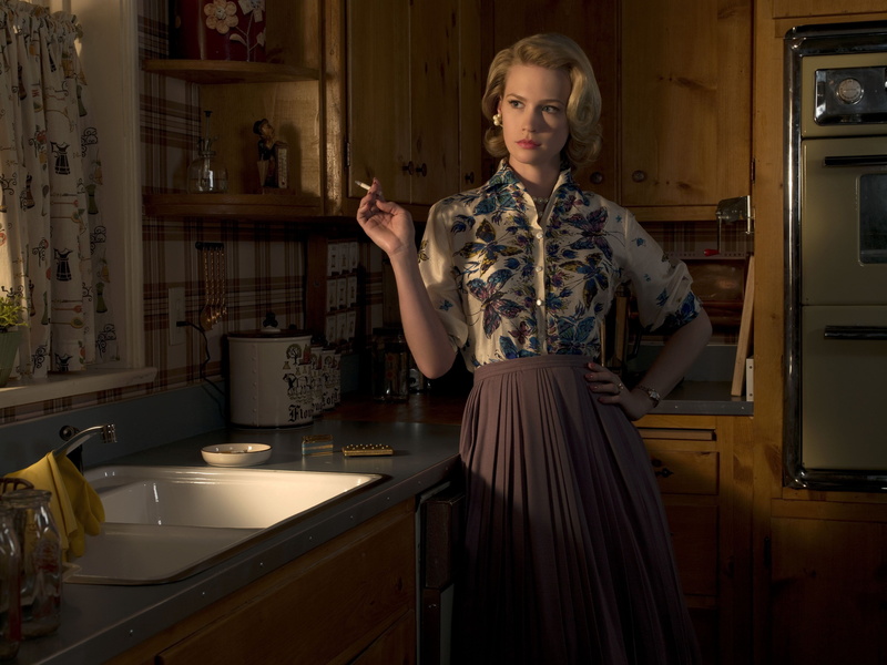 beautiful woman, mad men, young adult, cabinet, looking at camera, domestic kitchen, hairstyle, domestic room, lifestyles, 2K, portrait, kitchen, standing