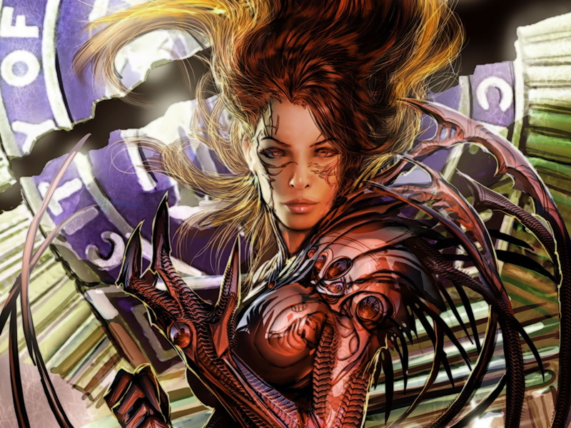 720P, witchblade, comics, hd