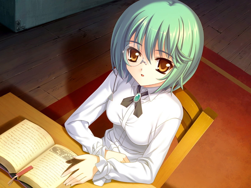 childhood, lifestyles, high angle view, three quarter length, girl, clothing, female, touching, book, anime, full length, chair, digital, front view