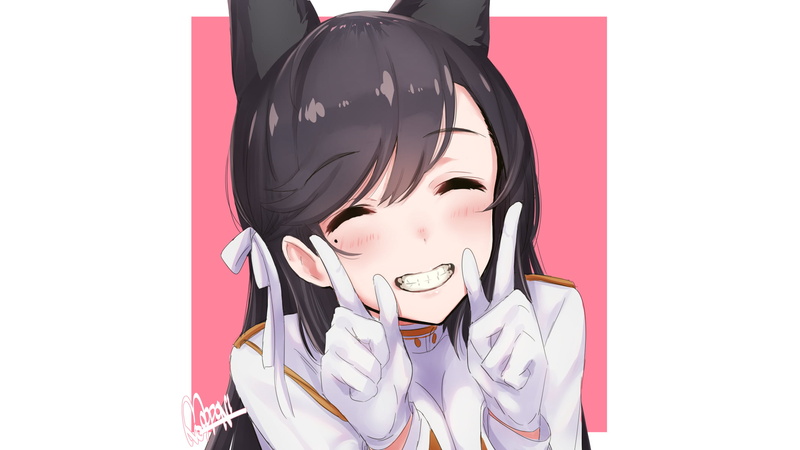 Azur Lane, Anime, Animal Ears, 1080P, Girl, Atago (Azur Lane)
