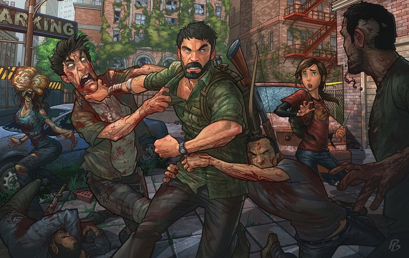 Video Game, 1080P, The Last Of Us, Ellie (The Last of Us), Joel (The Last of Us)