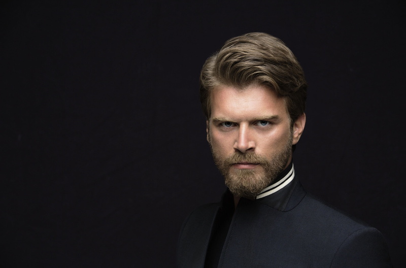 looking at camera, confidence, serious, young adult, beautiful people, portrait, facial hair, beard, kivanc tatlitug 4k awesome hd, adult, copy space, men