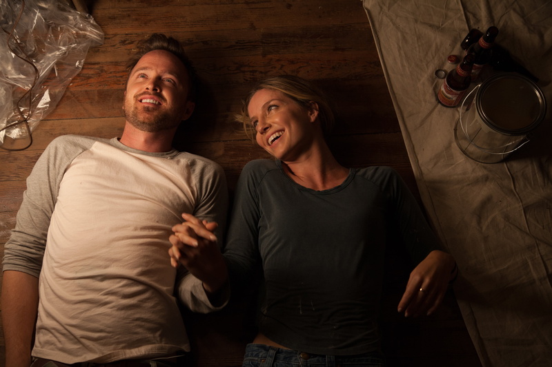 blond hair, Annabelle Wallis, actress, Aaron Paul, women, 4K, blue eyes