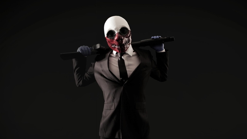 1080P, payday, dark, wolves, masks, heist