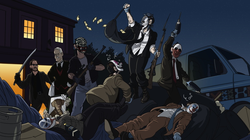Payday 2, Overkill, Payday: The Heist, 2K