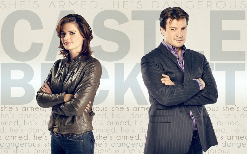 Richard Castle, Castle, Castle (TV Show), Stana Katic, 1080P, Kate Beckett, TV Show, Nathan Fillion