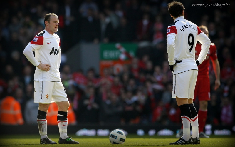 soccer player, grass, group of people, 1080P, ball, focus on foreground, premier league, team sport, football, sports clothing, wayne rooney, stadium
