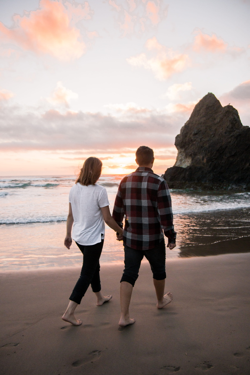 land, sand, landscape, rear view, people, man, walking, romance, lifestyles, two people, leisure, romantic, ocean, outdoors, beach, cloud - sky, couple