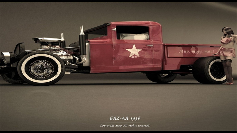GAZ AA, 1080P, Vehicles