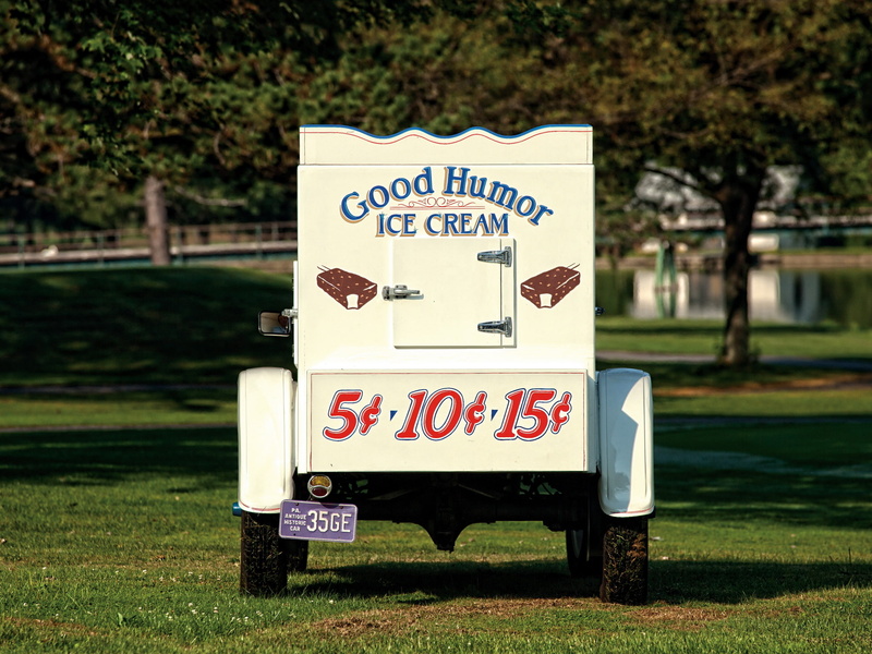 retro, model aa, 1080P, 1929, ford, ice, food, cream, truck