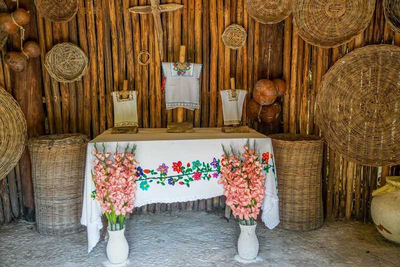 mexican exhibit, artwork, chair, craft, museum, hanging, day, 8K, table, art and craft, furniture, seat, business, wood - material, decoration, cultural