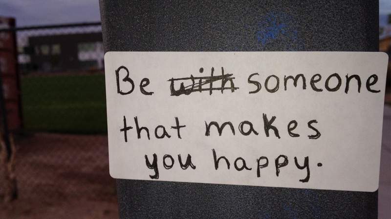 happy, sign, hd, someone, be, makes, fixed, inspirational, 1080P