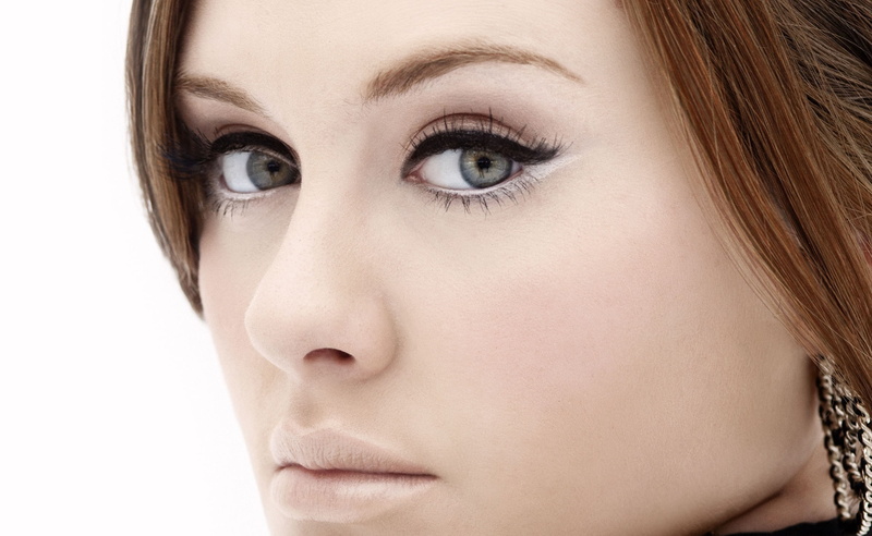 eyebrow, 2K, beautiful people, 2011, adele, young adult, brown, Music, someone like you, beautiful woman, one person, indoors, fashion, close-up, human lips