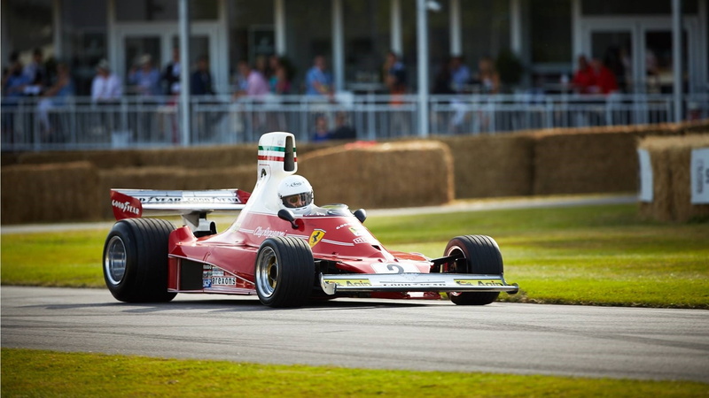 formula one racing, mode of transportation, driving, Ferrari, headwear, track and field, auto racing, sports helmet, sport, 1080P, Ferrari 312T, unrecognizable person