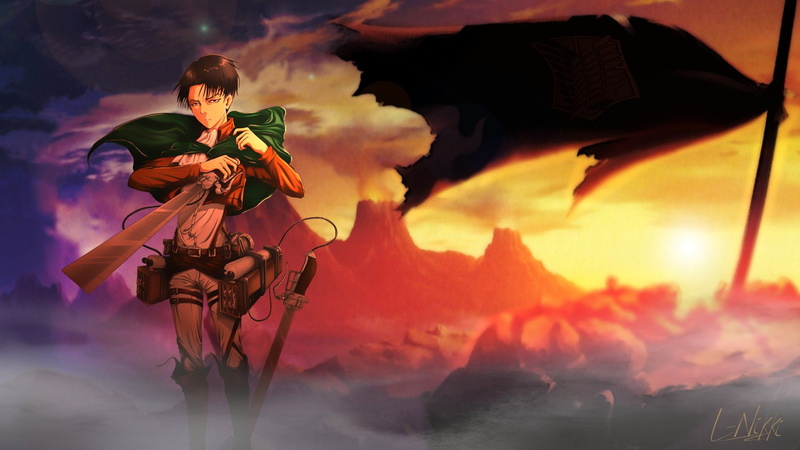 Attack On Titan, 1080P, Levi Ackerman, Anime