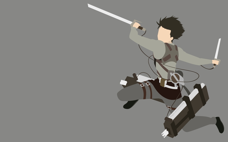 Anime, Levi Ackerman, Attack On Titan, 4K