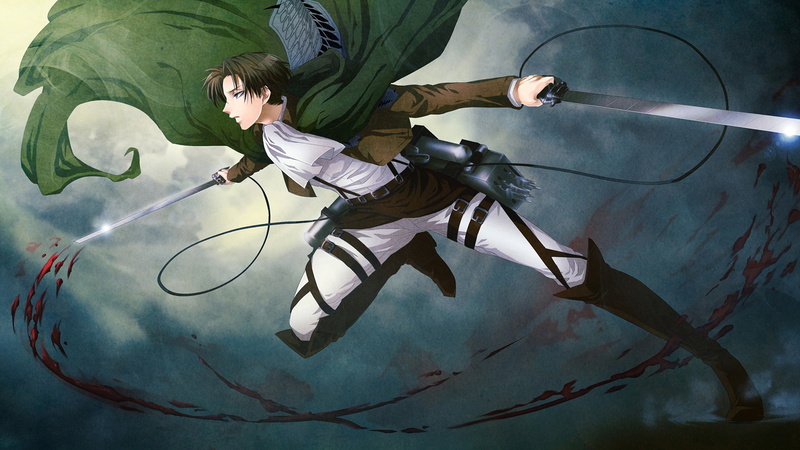 Attack On Titan, 4K, Anime, Levi Ackerman
