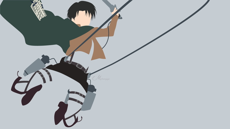Anime, Attack On Titan, Levi Ackerman, 1080P
