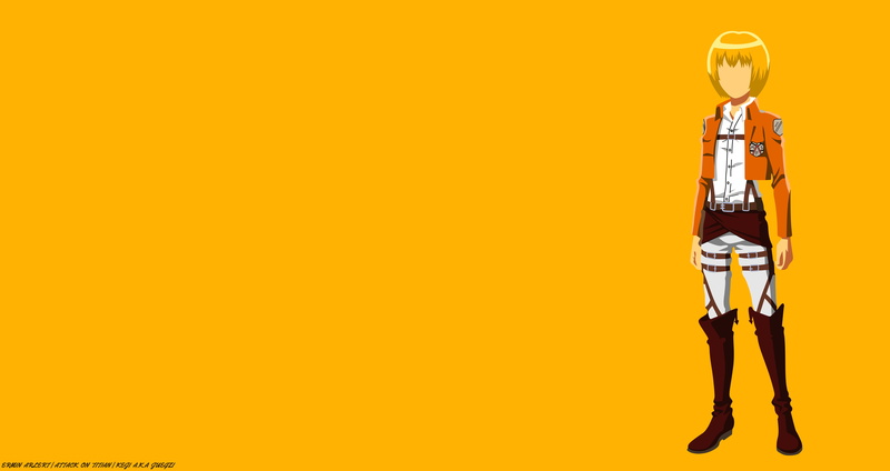 Anime, Armin Arlert, Attack On Titan, 8K, Minimalist
