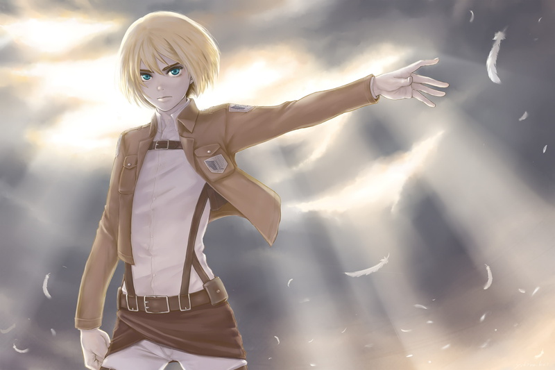 kyojin, arlert, 1080P, armin, shingeki