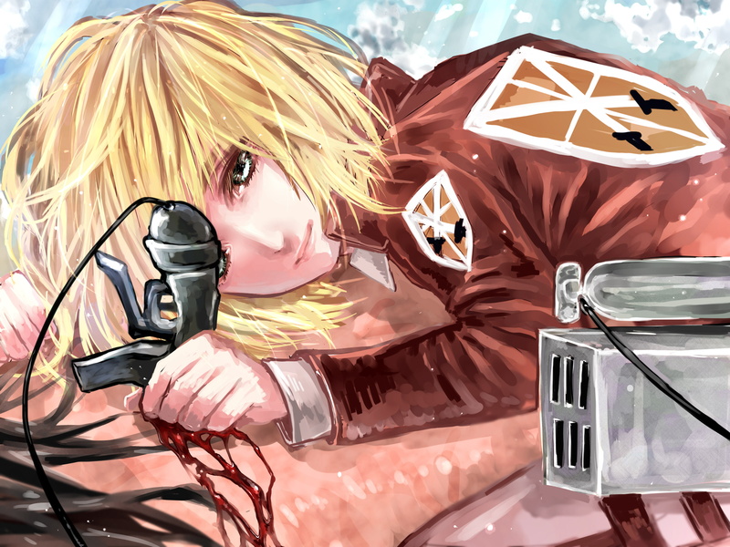 kyojin, shingeki, armin, arlert, 2K