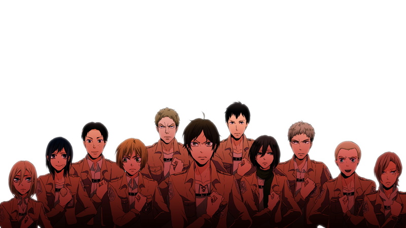 Attack On Titan, Connie Springer, Anime, Armin Arlert, Annie Leonhart, Marco Bott, Eren Yeager, Historia Reiss, 1080P, Reiner Braun, Jean Kirstein, Bertholdt Hoover