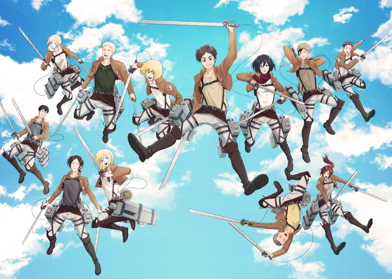 Ymir (Attack on Titan), Historia Reiss, Armin Arlert, Mikasa Ackerman, Annie Leonhart, Connie Springer, Marco Bott, Attack On Titan, Jean Kirstein, 1080P