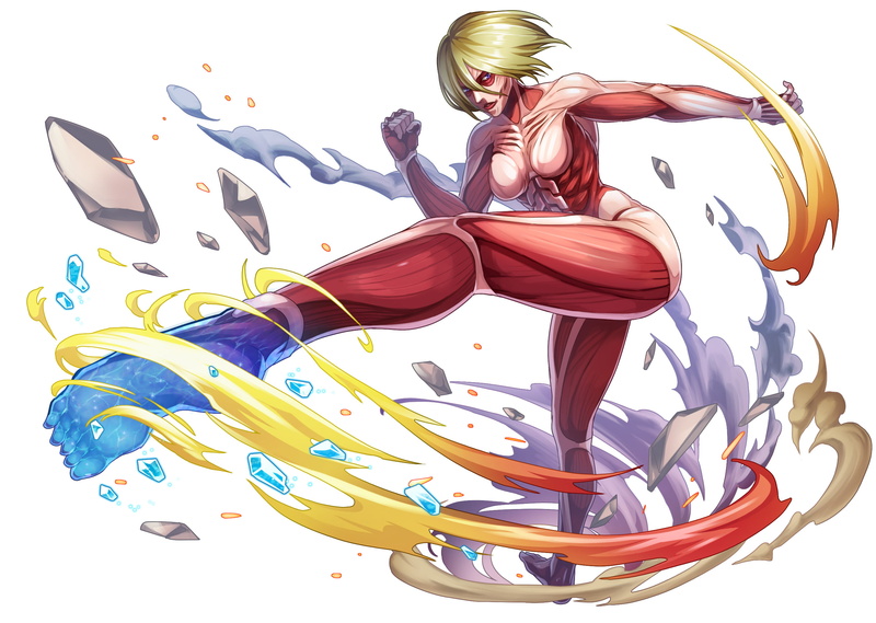 Titan, 2K, Attack On Titan, Female Titan, Anime