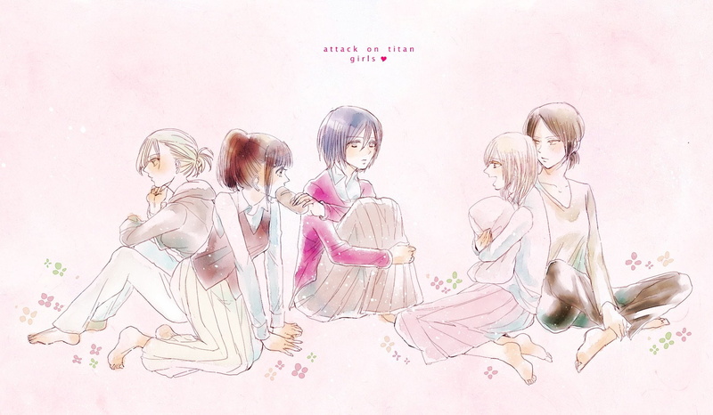 Annie Leonhart, 720P, Sasha Blouse, Attack On Titan, Historia Reiss, Anime, Mikasa Ackerman, Ymir (Attack on Titan)
