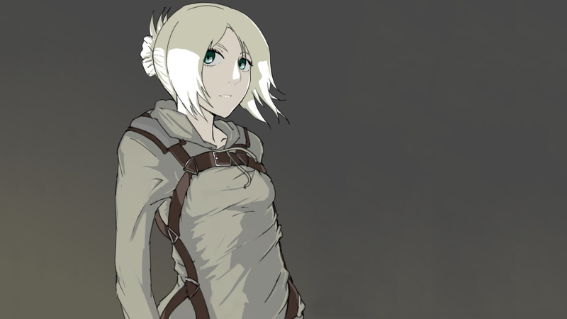 1080P, Anime, Annie Leonhart, Attack On Titan