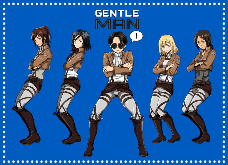 browse, mikasa, shingeki, rivaille, kyojin, ackerman, parody, renz, ymir, christa, 720P, sasha