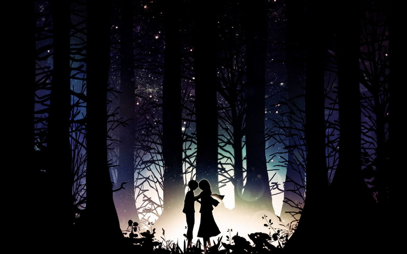 women, nature, standing, silhouette, outdoors, Shingeki No Kyojin, dark, Attack On Titan, real people, lifestyles, tree, night, tree trunk, woodland, adult