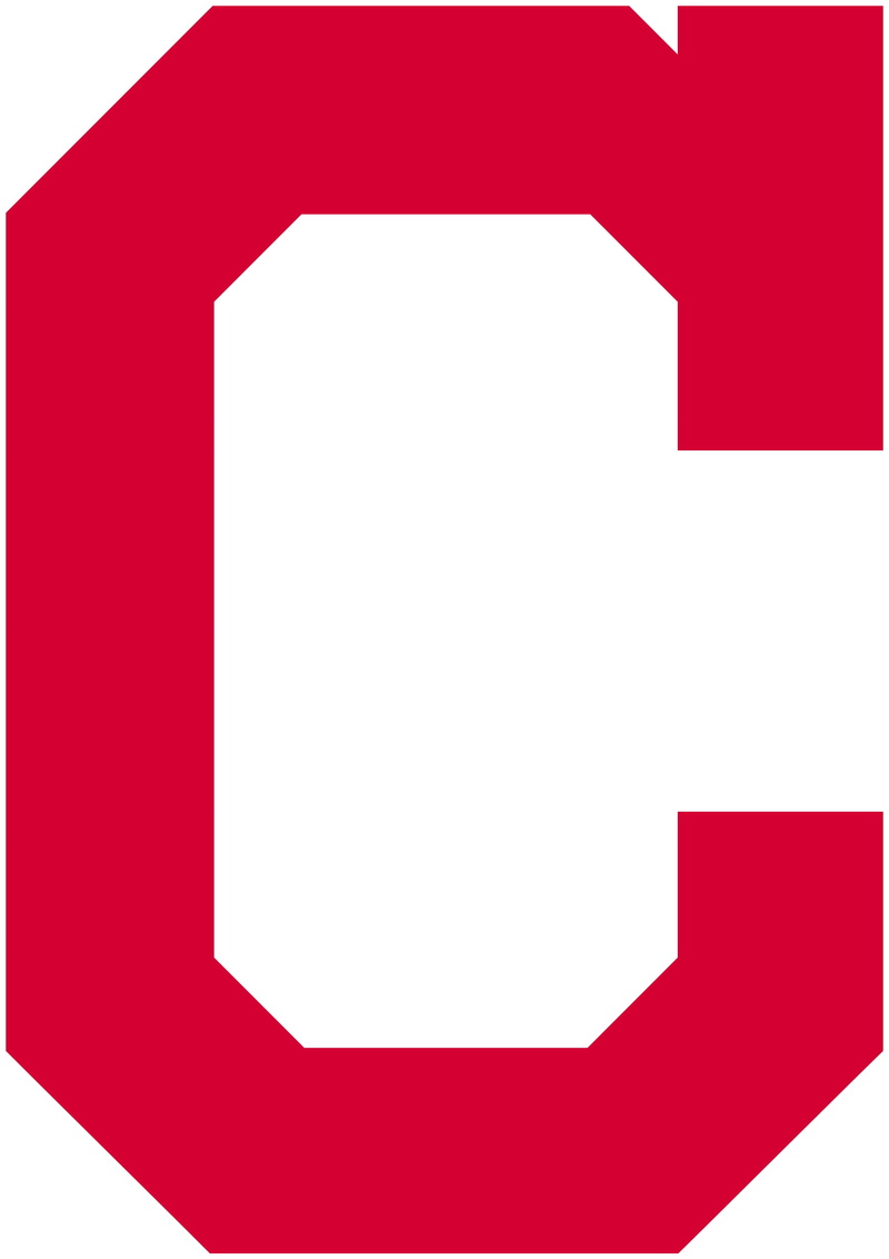 4K, Logotype, Cleveland Indians, indians