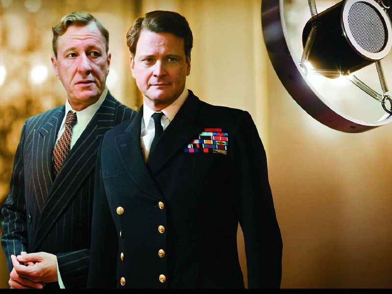Geoffrey Rush, Colin Firth, Movie, Lionel Logue, 720P, King George Vi, The Kings Speech