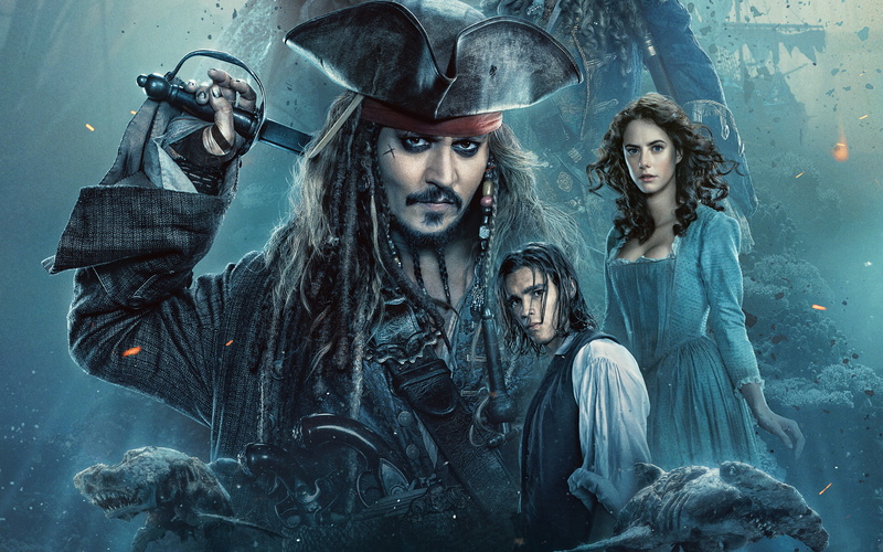Tell, Men, Dead, Tales, 4K, Pirates, Caribbean, The