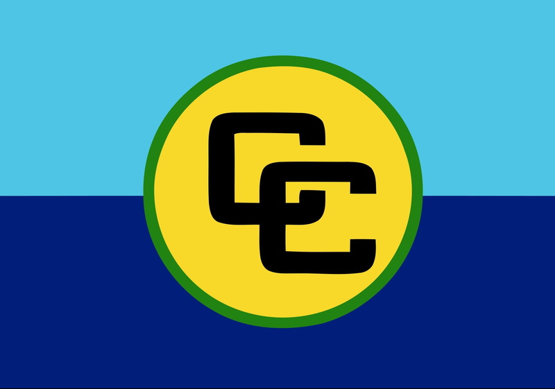 caricom, 3d and abstract, 1080P, flag, community, carribean