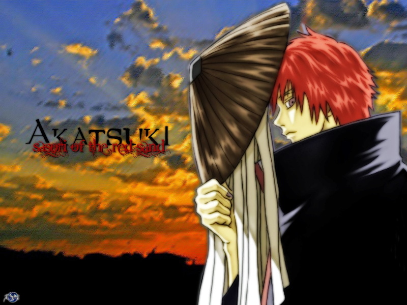 Naruto, akatsuki, sasori, red, Sasori (Naruto), sand, Anime, 720P