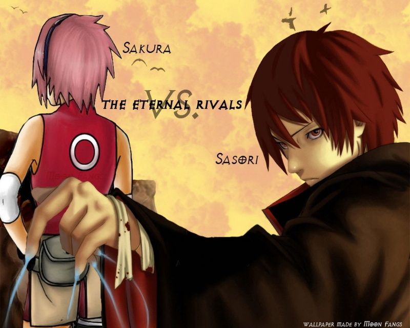Sakura Haruno, Naruto, Sasori (Naruto), 720P, Anime