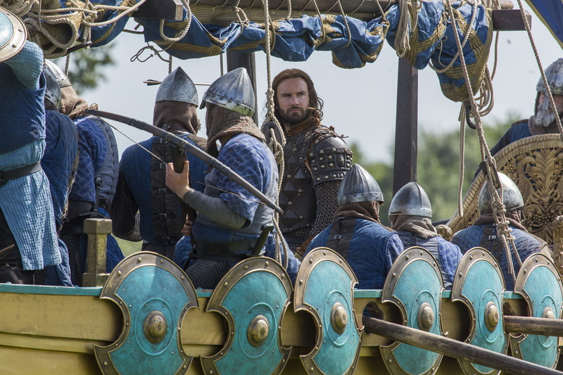 Clive Standen, 2K, Vikings, ship, soldiers, Rollo, The Vikings