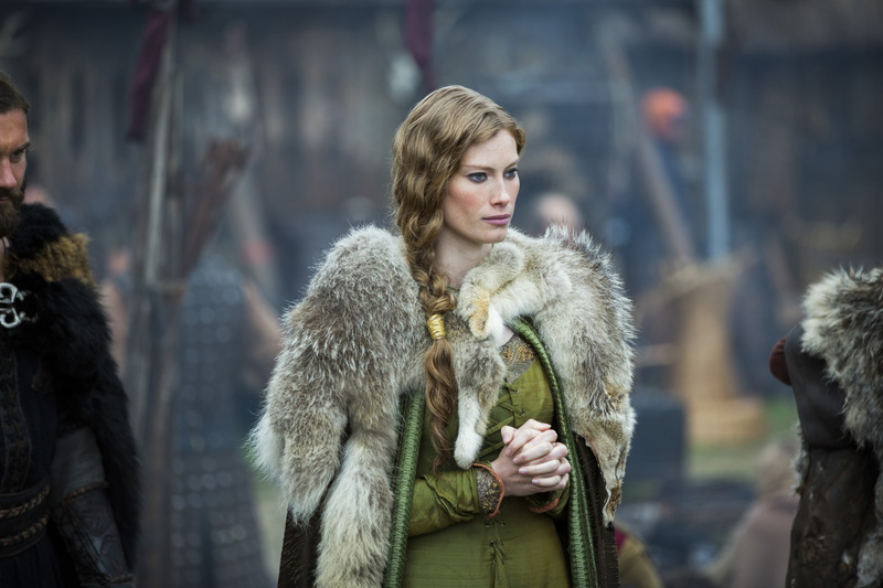 The Vikings, Alyssa Sutherland, Aslaug, Vikings, 2K