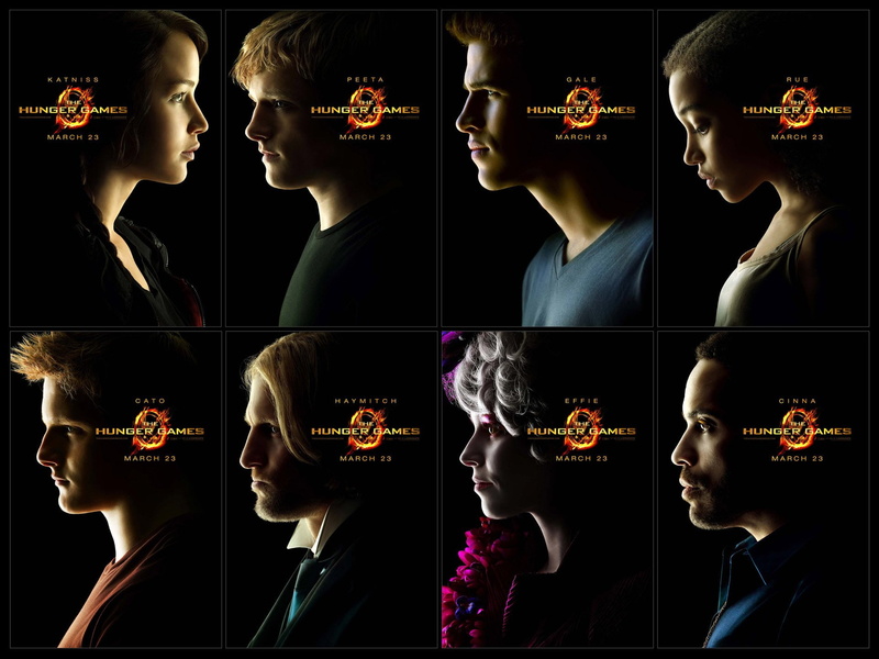 Rue (The Hunger Games), Lenny Kravitz, Effie Trinket, hunger, Jennifer Lawrence, Alexander Ludwig, Amandla Stenberg, Elizabeth Banks, Gale Hawthorne, Josh Hutcherson
