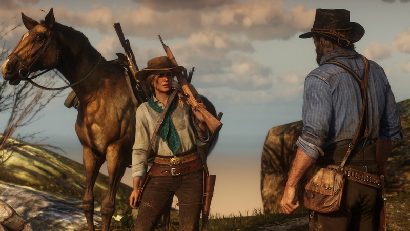 Weapon, Cowboy, Red Dead Redemption, Abigail Marston, Horse, Red Dead, Western, 1080P, Red Dead Redemption 2