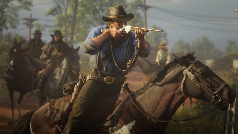 1080P, Red Dead, Weapon, Red Dead Redemption 2, Horse, Western, Cowboy, Red Dead Redemption